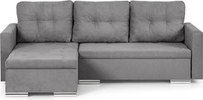 FELIX Kinyitható sarokkanapé Sötétszürke