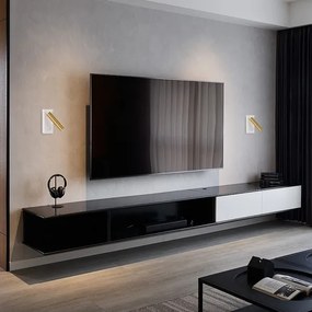 Brilagi - LED Fali spotlámpa MAYA LED/3W/230V 4000K fehér/arany