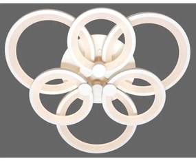 LED Felületre szerelhető csillár SIENA LED/72W/230V fehér + távirányítás