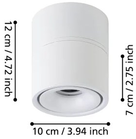 Eglo 901043 - LED Spotlámpa BOHOYO LED/8W/230V 3000K fehér