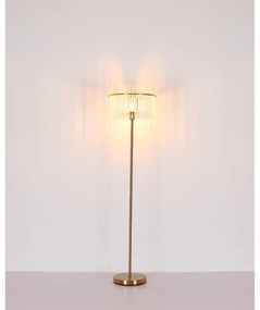 Globo 15698SM - Állólámpa GORLEY 1xE27/60W/230V arany