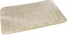 Fürdőszobaszőnyeg Sumba Csúszásgátló Járda Bézs 45x75 cm