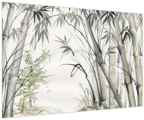 Kép  Bambusz, rajz (90x60 cm)