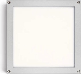 RENDL SCOTT mennyezeti lámpa ezüstszürke 230V LED 9.8W IP54 3000K