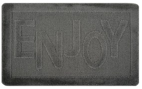 Antracitszürke fürdőszobai kilépő 60x100 cm Enjoy – Foutastic