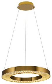 LED csillár kábelen JESI LED/35W/230V 3000K átm. 60 cm bronzszínű