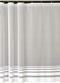 Mg Függöny jacquard 4113 Fehér 270X180 kész szalaggal