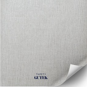 Tapéta, dekoratív, csillogó háttér, ezüst csillámok, vászon utánzat,1332-01