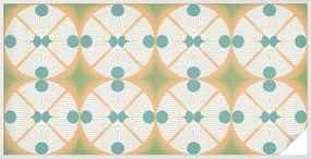 Szélvédőfólia Adatvédelem Geometrikus harmónia 200x100 cm