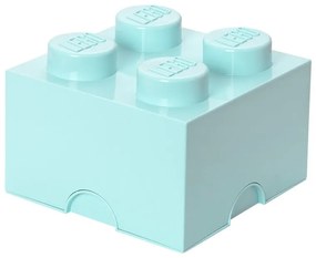 Világoskék négyszögletes tárolódoboz - LEGO®