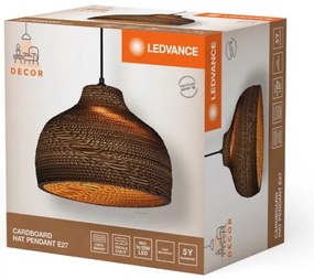 Ledvance - Csillár zsinóron DECOR CARDBOARD 1xE27/15W/230V átm. 36 cm