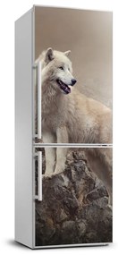 Matrica hűtőre Wolf egy szikla FridgeStick-70x190-f-60381309