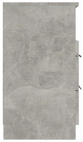 betonszürke szerelt fa éjjeliszekrény