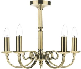 Dar Lighting MURRAY MUR0575 Csillár 5x40W/E14