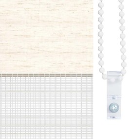 zebrafüggönnyel márványbézs szövetszélesség 40,9 cm poliészter