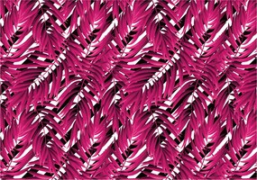 Fotótapéta Pálma Magenta csíkos minimalizmus loft modern 250x175 +ragasztó