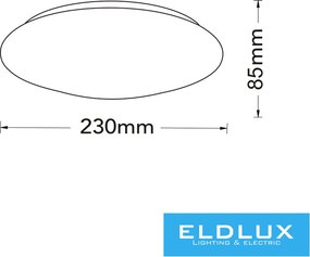 ELDLUX C01-18-3C Ufo Lámpa IP20