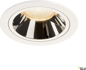 SLV 1003933 NUMINOS DL L Fürdőszobai Beépíthető Lámpa Fehér, Króm LED IP44
