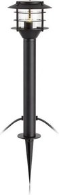 MARKSLÖJD 107290 GARDEN24 Modern Kültéri Állólámpa Fekete LED IP44
