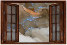 Poszterek 90x60 Márvány mozaik Bronz