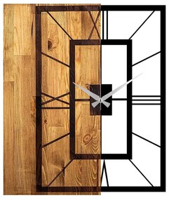 Fali Dekoráció Decorative Wooden Wall Clock, Wooden Clock 37