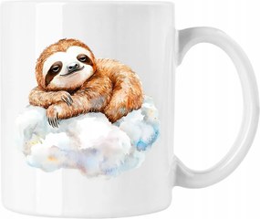 Bögre Lajhár Színes Álom4 Fehér 330ml