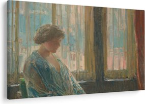 Kép - Childe Hassam, The New York Window, reprodukciók (90x60 cm)