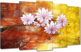 Vászonkép 100x60 Magnólia ág virágok