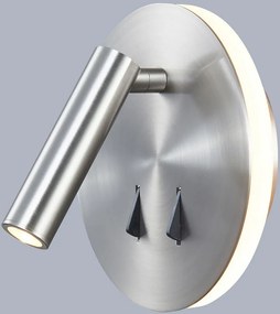 Italux NEMO SP.7348-02A-S-NICK Fali lámpa 1x9W/LED IP20