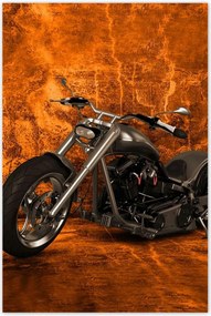 Poszterek 80x120 Chopper motorkerékpár