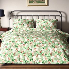 Pamut ágynemű BRES GREEN 2 részes 140x200 cm