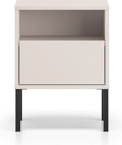 Harmona éjjeliszekrény 40 cm fiókkal - kasmír