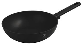 BerlingerHaus Wok (28 cm) Matte Black Collection  BH/8180