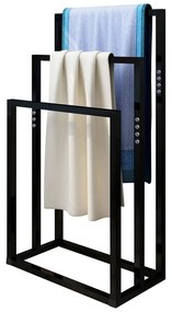 Fürdőszoba fogas Black 391840