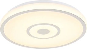 Globo 48580R - LED mennyezeti lámpatest CALLIE LED/24W/230V Ø 38 cm matt króm