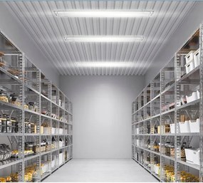 LED műszaki fénycsöves lámpatest T8 2xG13/20W/230V 6500K 120 cm IP65 fehér