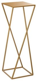 Virágállvány 70x24 cm arany színben