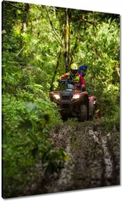 Vászonkép 70x100 Quad Négy kerék Terep
