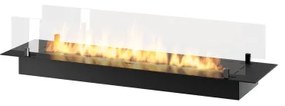 InFire - Beépített BIO kandalló 8,5x120 cm 6kW fekete