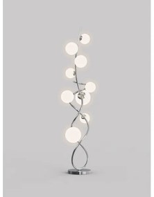 Wofi 3014-907 - LED Állólámpa NANCY 9xG9/3,5W/230V fényezett króm