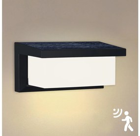 Brilagi - LED Napelemes érzékelős fali lámpa BRICKY LED/5W/6V IP65