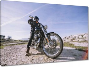 Vászonkép 90x60 Motorkerékpárok
