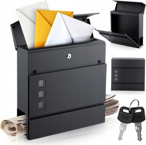 Humberg HM-863 Postaláda 37×37×10,5 cm, antracit