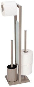 WENKO 25553100 - WC-kefe RIVALTA 18x70 cm bézs/fekete