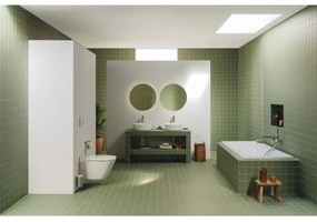 Roca A3270MJ000 - GAP kerámia mosdó 39 cm, fehér, asztalra szerelhető