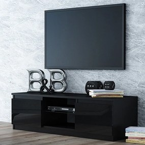 Sokoto RTV120 TV állvány, 120x36x40 cm, fényes fekete