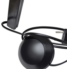 Állólámpa ALBA 1xE27/15W/230V fekete/tölgy