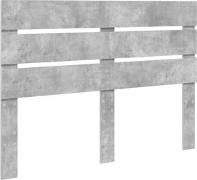 vidaXL Fejtámla Beton Szürke 150 cm Faanyag