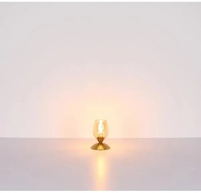 Globo 24007M - Asztal érintős lámpa KUWAITA 1xE14/25W/230V réz