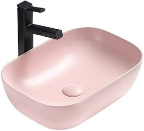 Mexen RITA mosdó, 45x32 cm, matt rózsaszín, 21084544